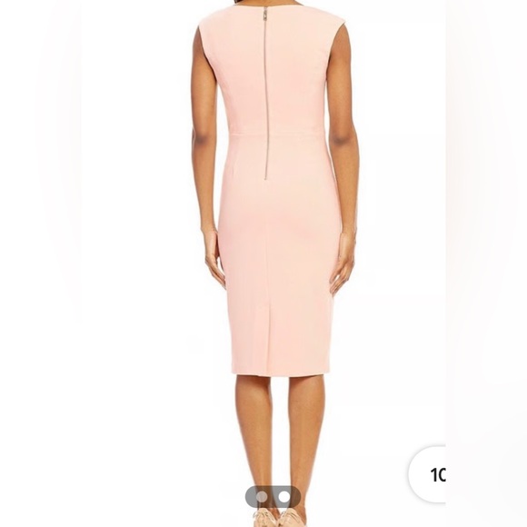 Ivanka Trump Pale Pink Sleeveless Zip Close Dress size 2 - Picture 2 of 6